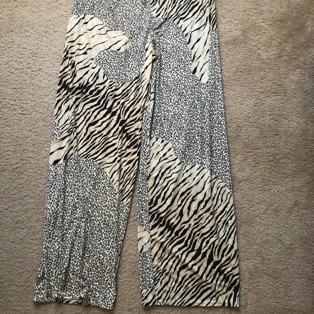 Cheetah print lounge pants